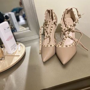 Studded Heels
